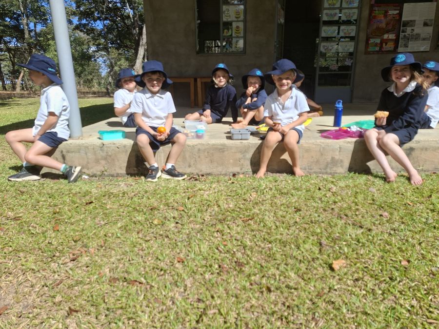 Lunch on the stoep
